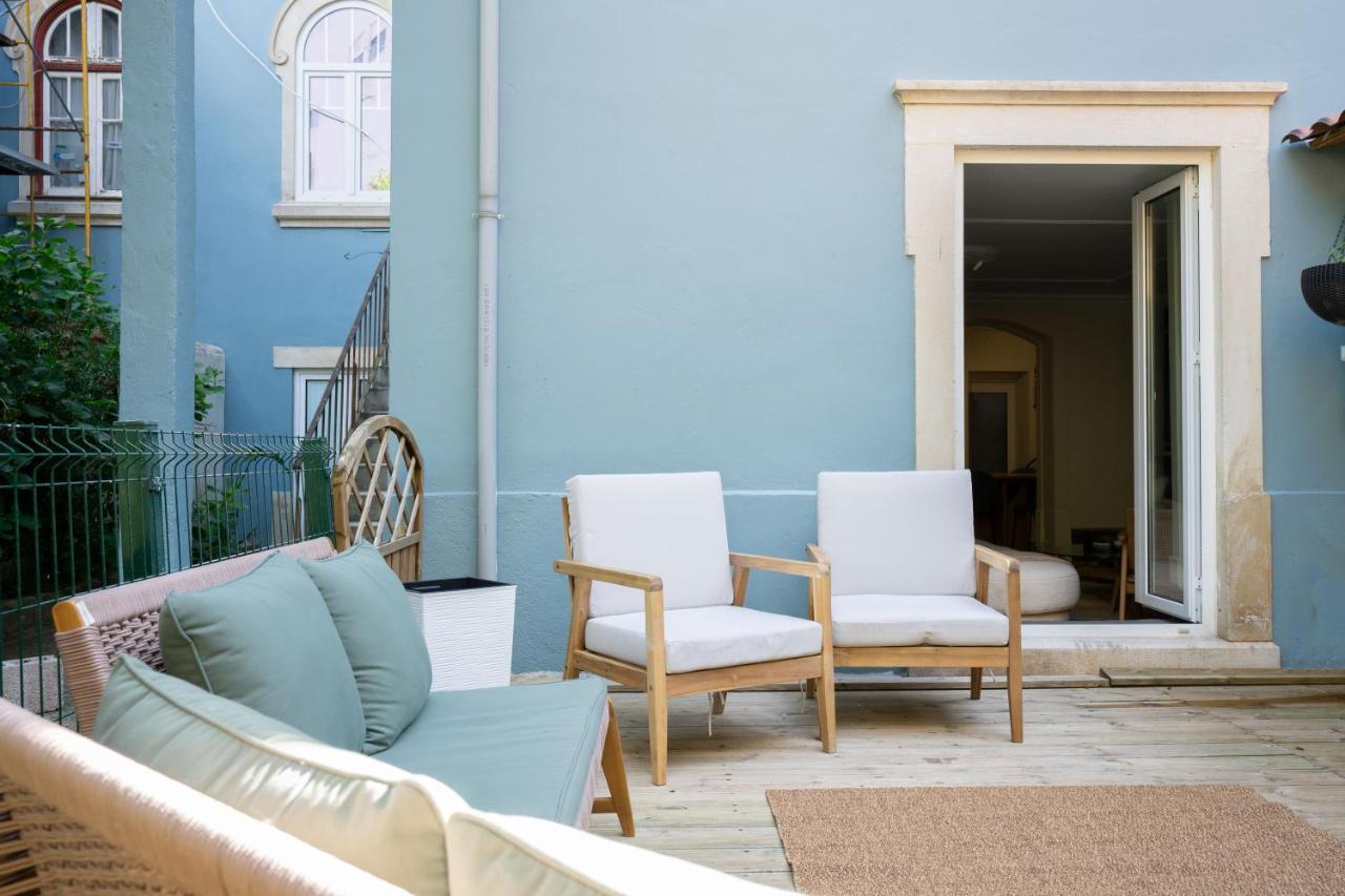 Charming Apt In Historic House Coimbra Ngoại thất bức ảnh